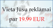 Vieta Jūsu reklāmai